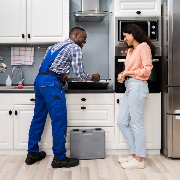 can you provide an estimate for cooktop repair before beginning any work in Wilsons Mills